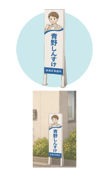 後援会看板
